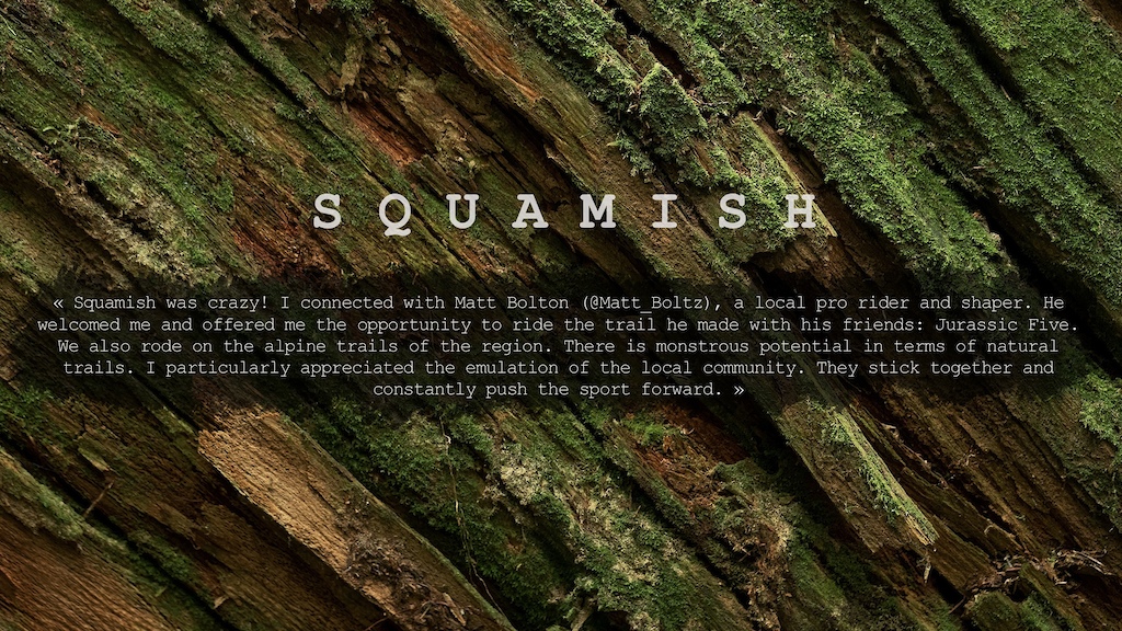 Squamish BC- Cross Countries by Kilian Bron