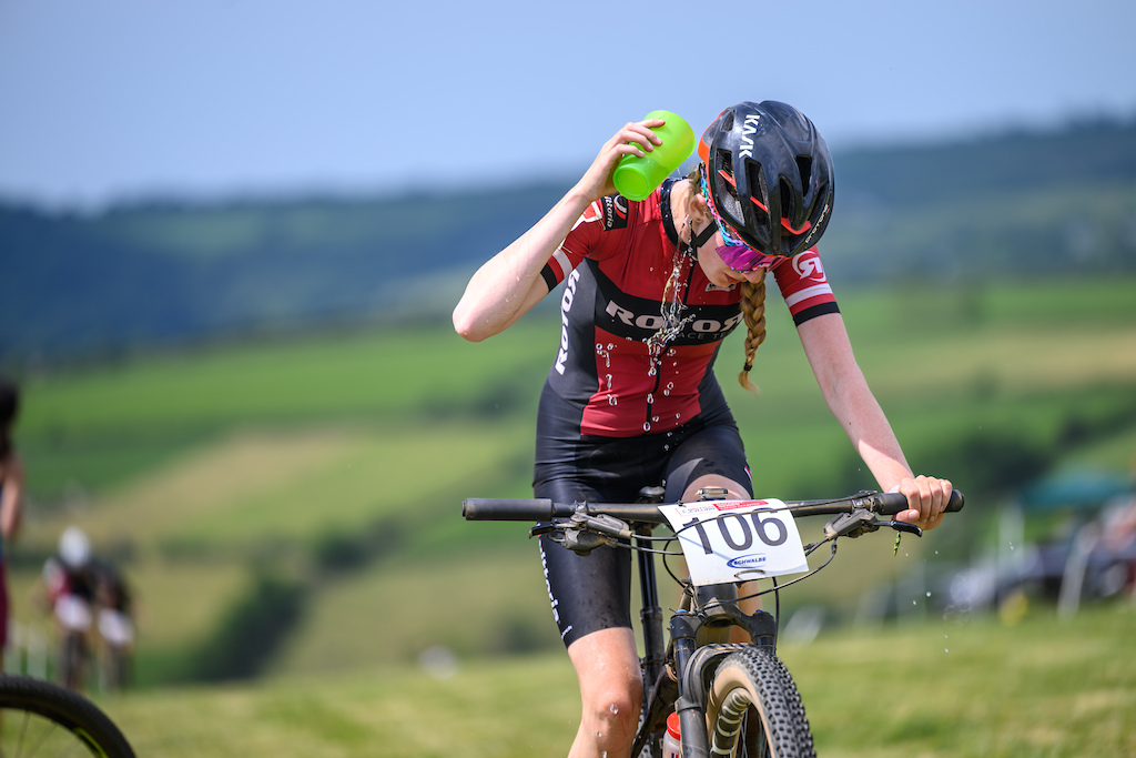 The perfect way to cool down mid-race