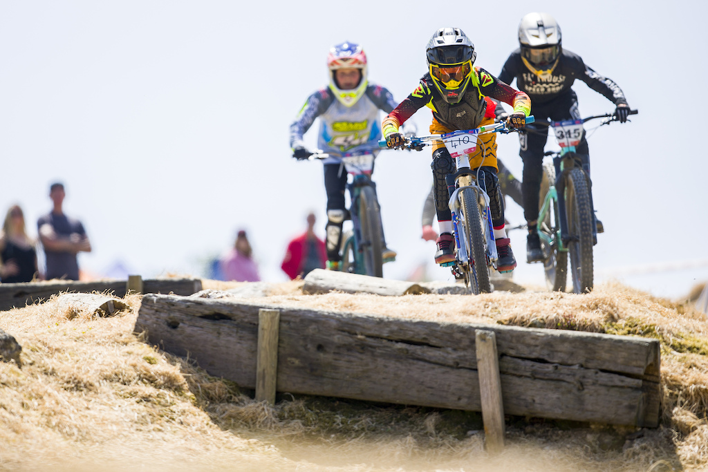 during round 2 of The 2023 Schwalbe British 4X Series at Falmouth Cornwall United Kingdom on May 27 2023. Photo Charles A Robertson