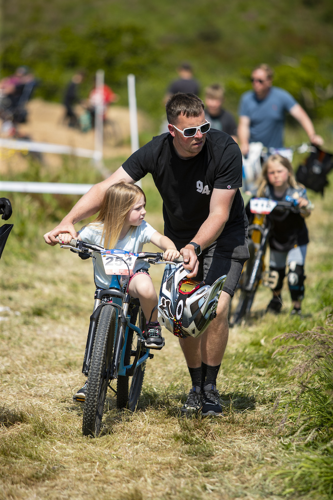 during round 3 of The 2023 Schwalbe British 4X Series at Falmouth Cornwall United Kingdom on May 28 2023. Photo Charles A Robertson