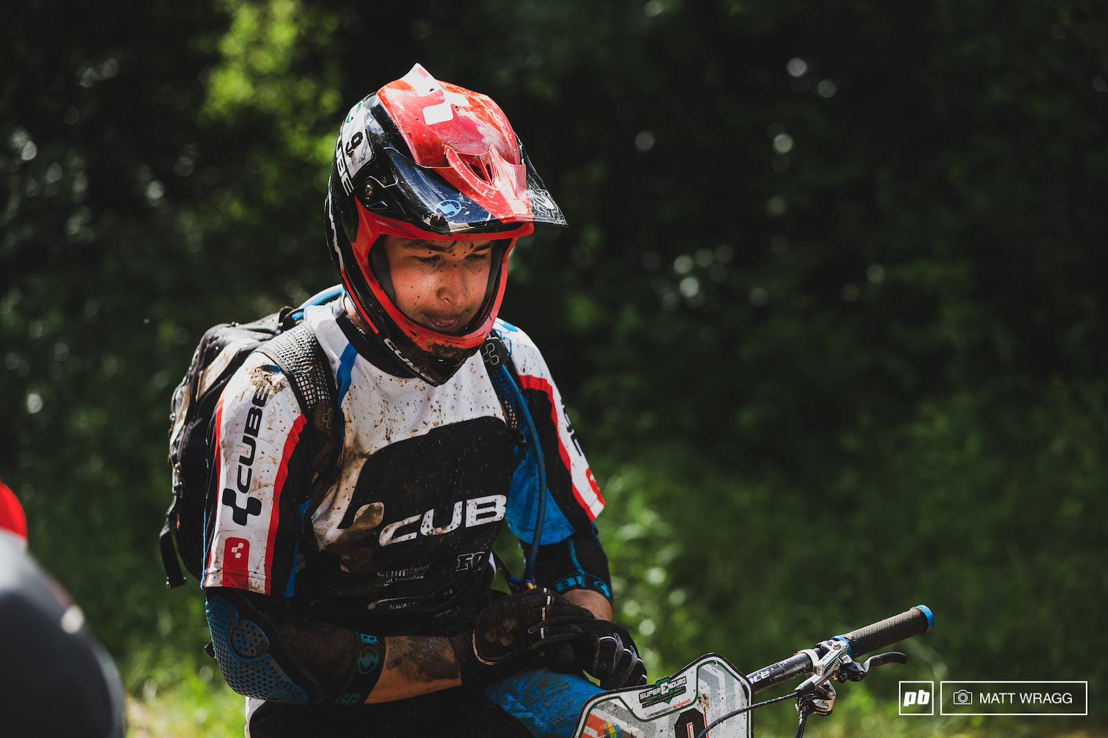 Nico Lau was one of the riders along with Jerome Clementz who was expected to do well at this new discipline. Sadly his first outing did not go to plan and a mechanical derailed his hopes.