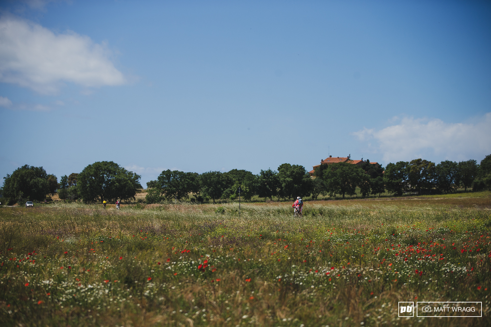 Transferring between the pits and the two trail areas there we long kilometres of meadows to enjoy.