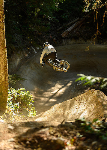 William Robert riding the Sunshine Coast - Photography by Adele Clavelin.