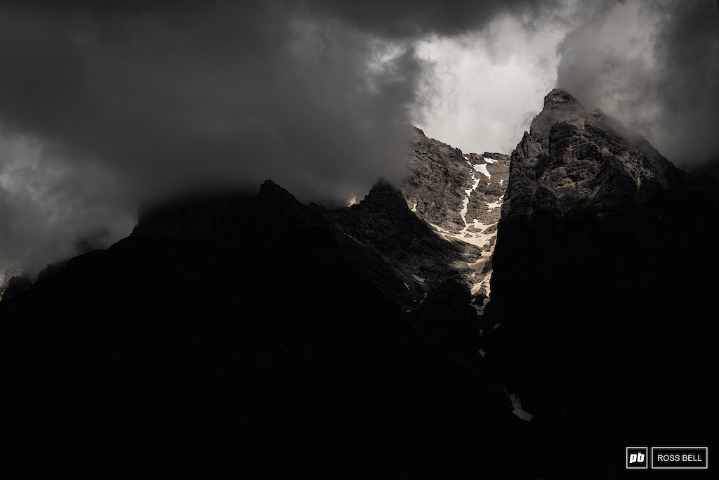 Despite some moody skies we were treated to a dry day in Leogang.