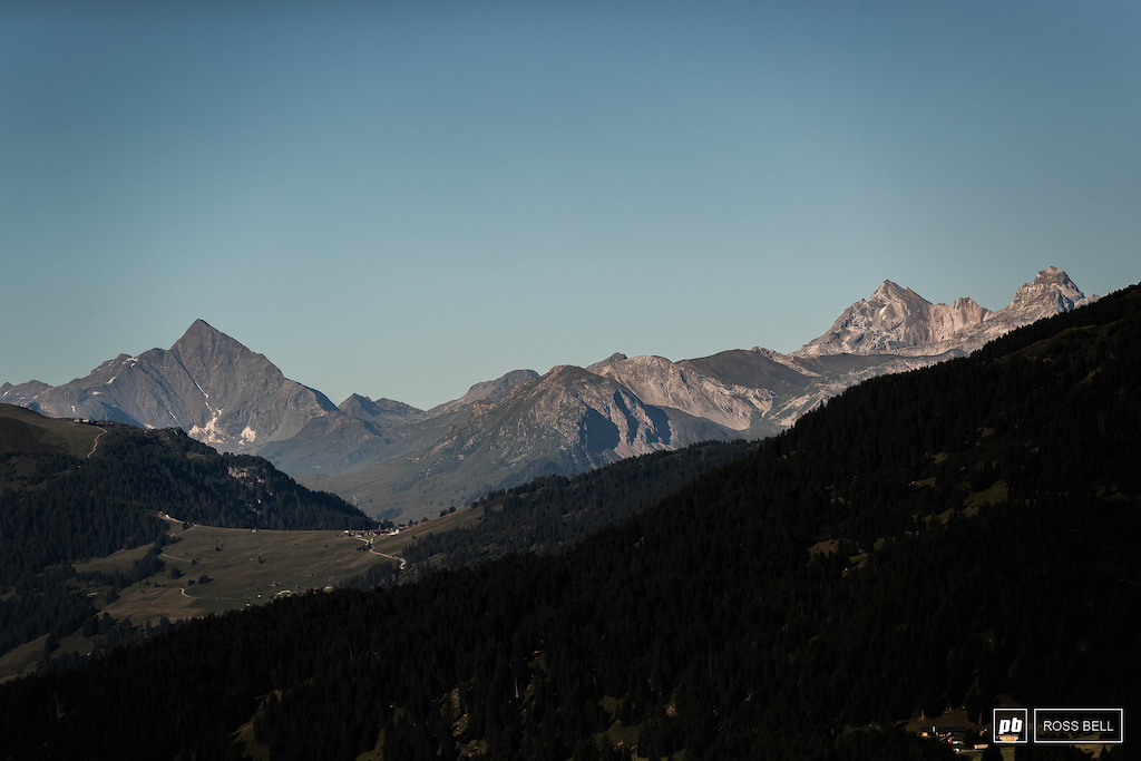 The Swiss weather Gods saved the best for last.