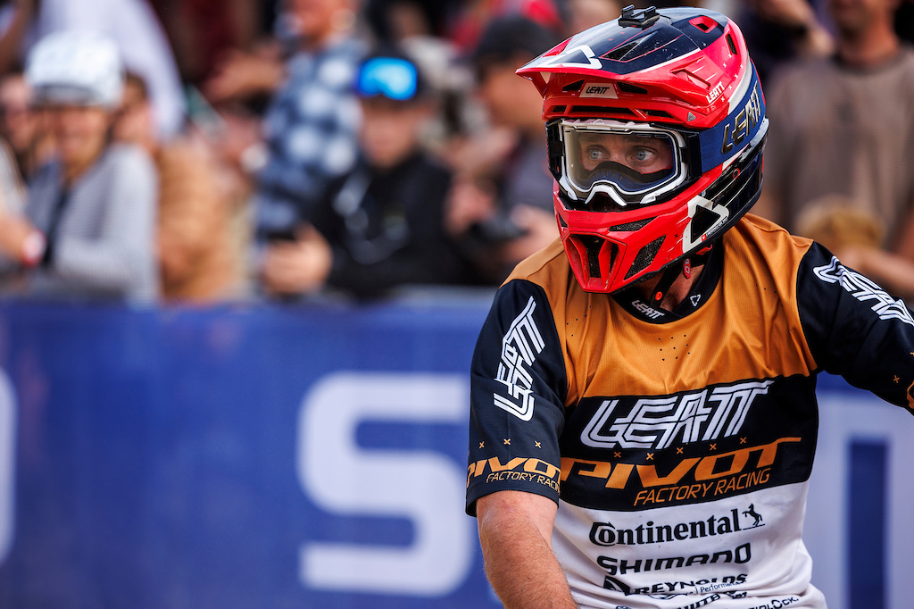 during round 1 of the EDR World Cup Enduro series Maydena Tasmania Australia.