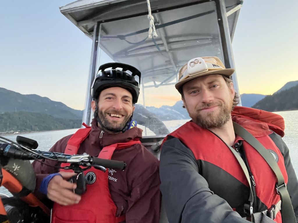 Boat selfie