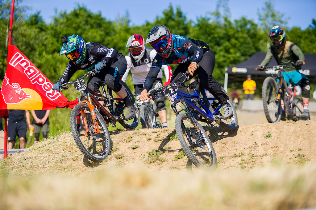 during round 2 of The 2023 4X Pro Tour at Dobranay Czech Republic on June 03 2023. Photo Charles A Robertson