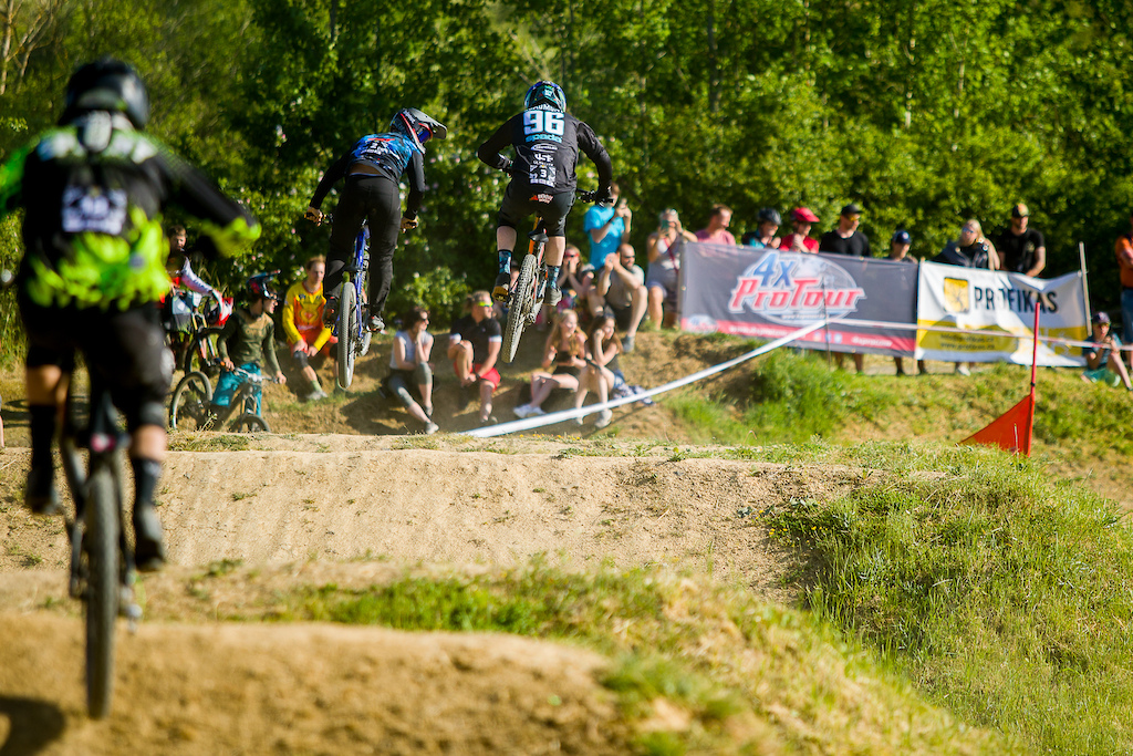 during round 2 of The 2023 4X Pro Tour at Dobranay Czech Republic on June 03 2023. Photo Charles A Robertson