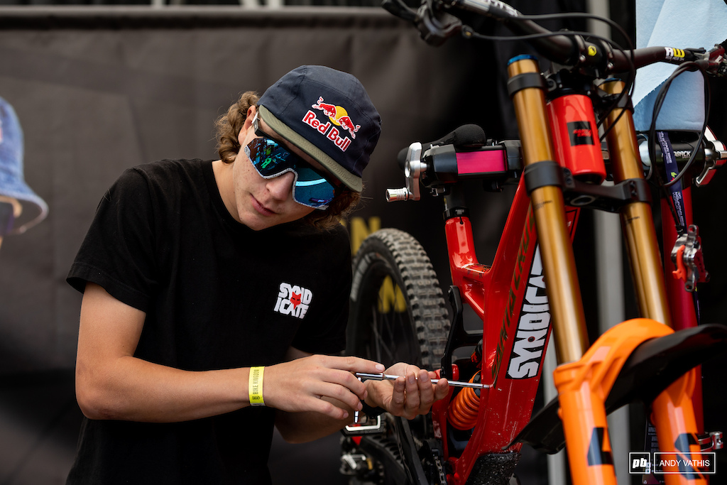 Racer and mechanic Jackson Goldstone.