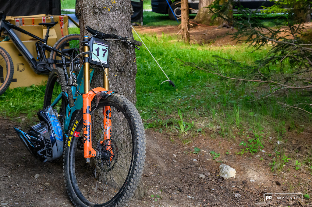 not all bikes in the pits are perfect.