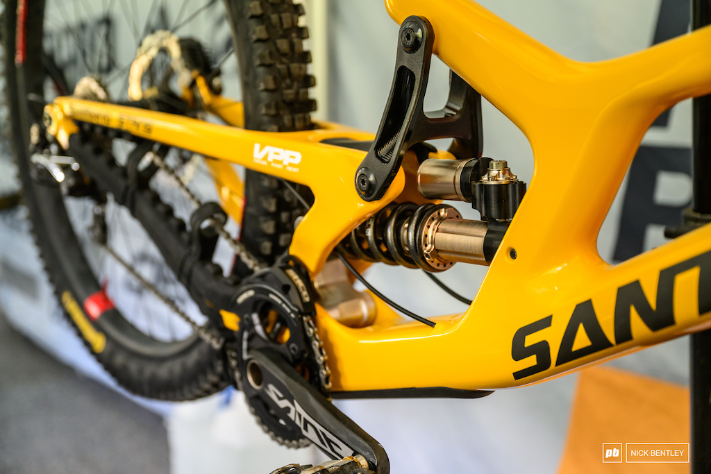 EXT shocks this year for the Pinkbike Raceing team.