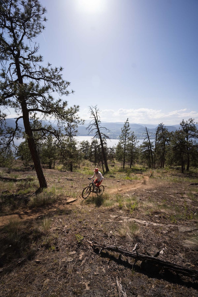 Uphill dust trails - climbing is the new down.