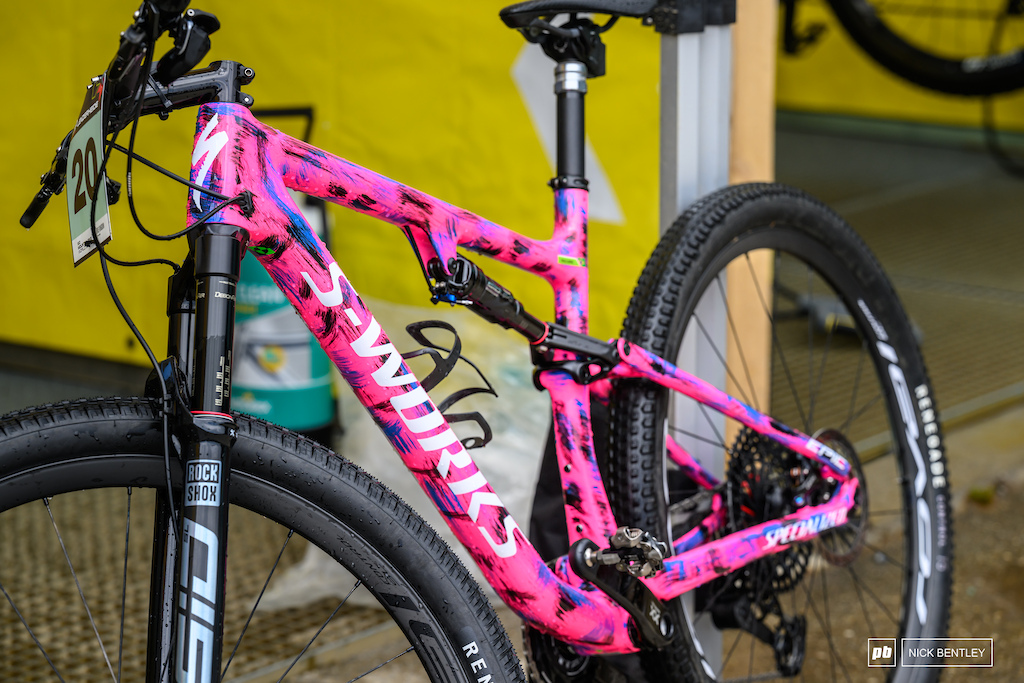 It s hard to ignore this Specialized S-works Epic with this paint job