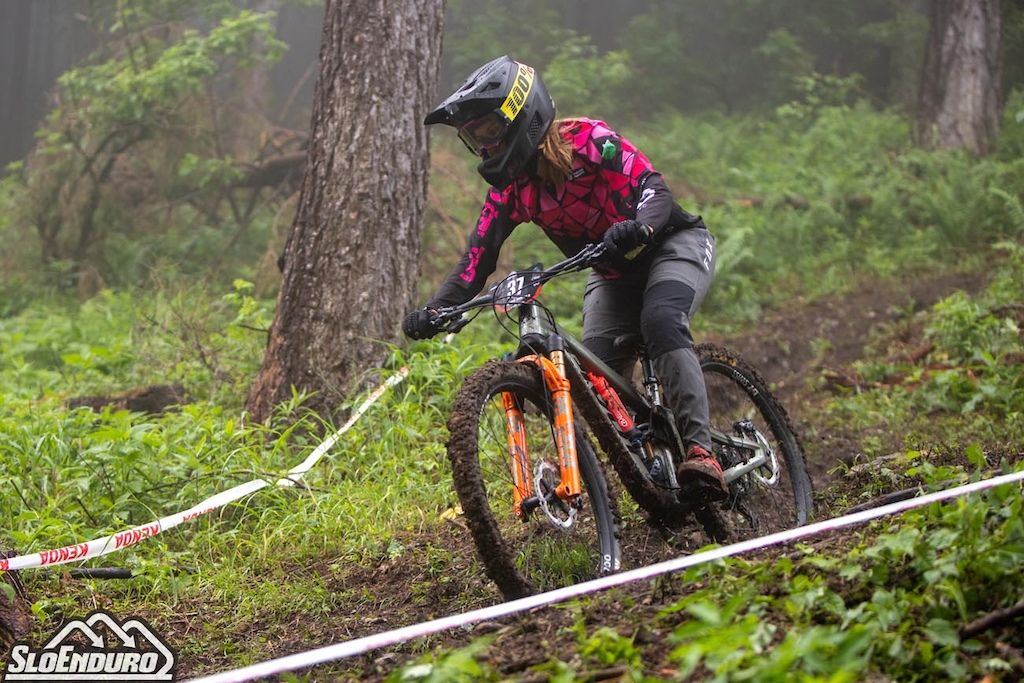 Ma a Komel of KK rn trn 2nd place women at Enduro Trbovlje Slovenian National Championships and World Cup Qualifier June 10 11 2023. Photo by Matej Lovri .