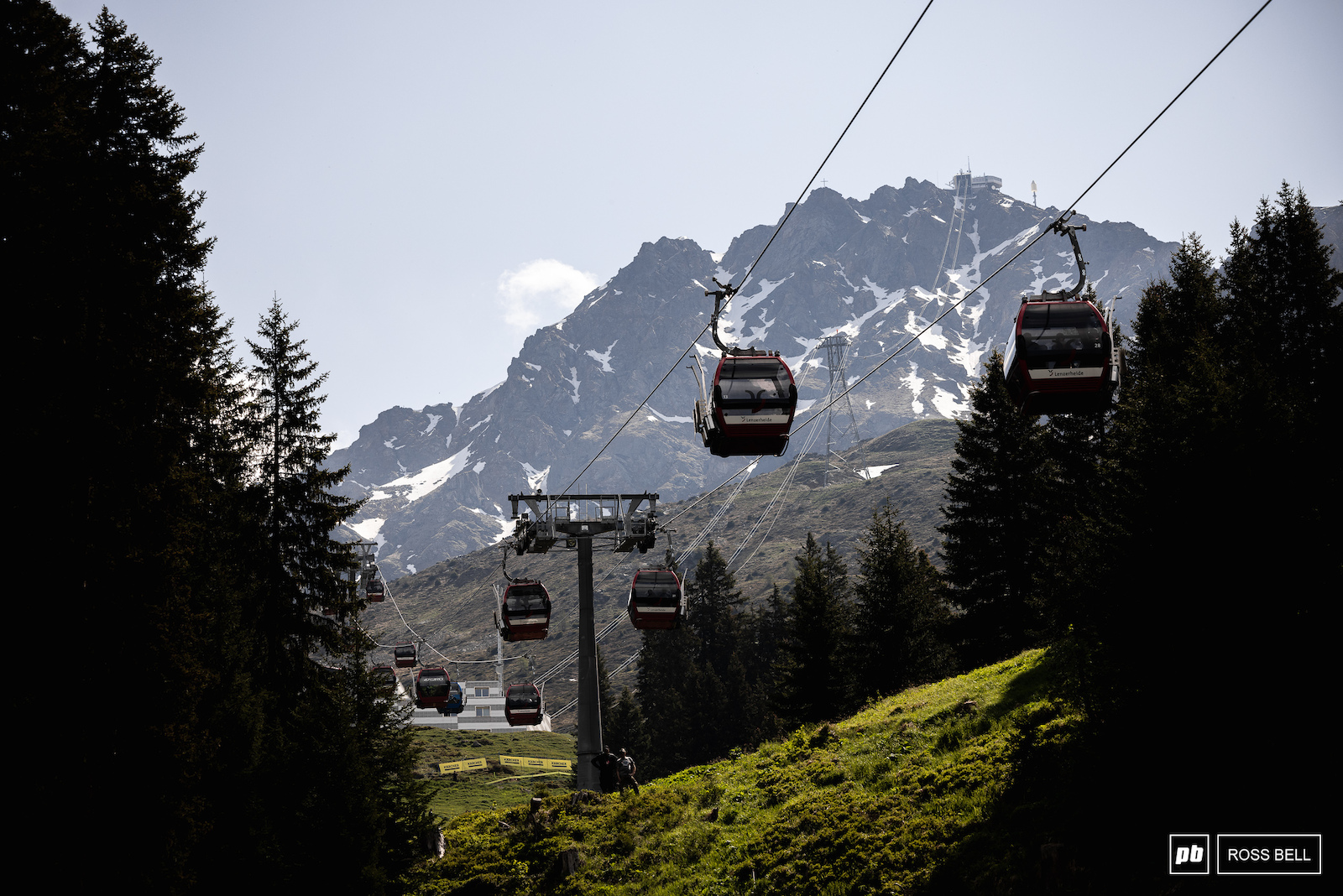 Back in the Lenzerheide bike park.