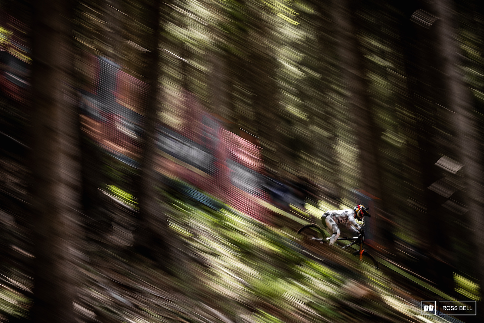 Charlie Hatton blasting down the steeps.