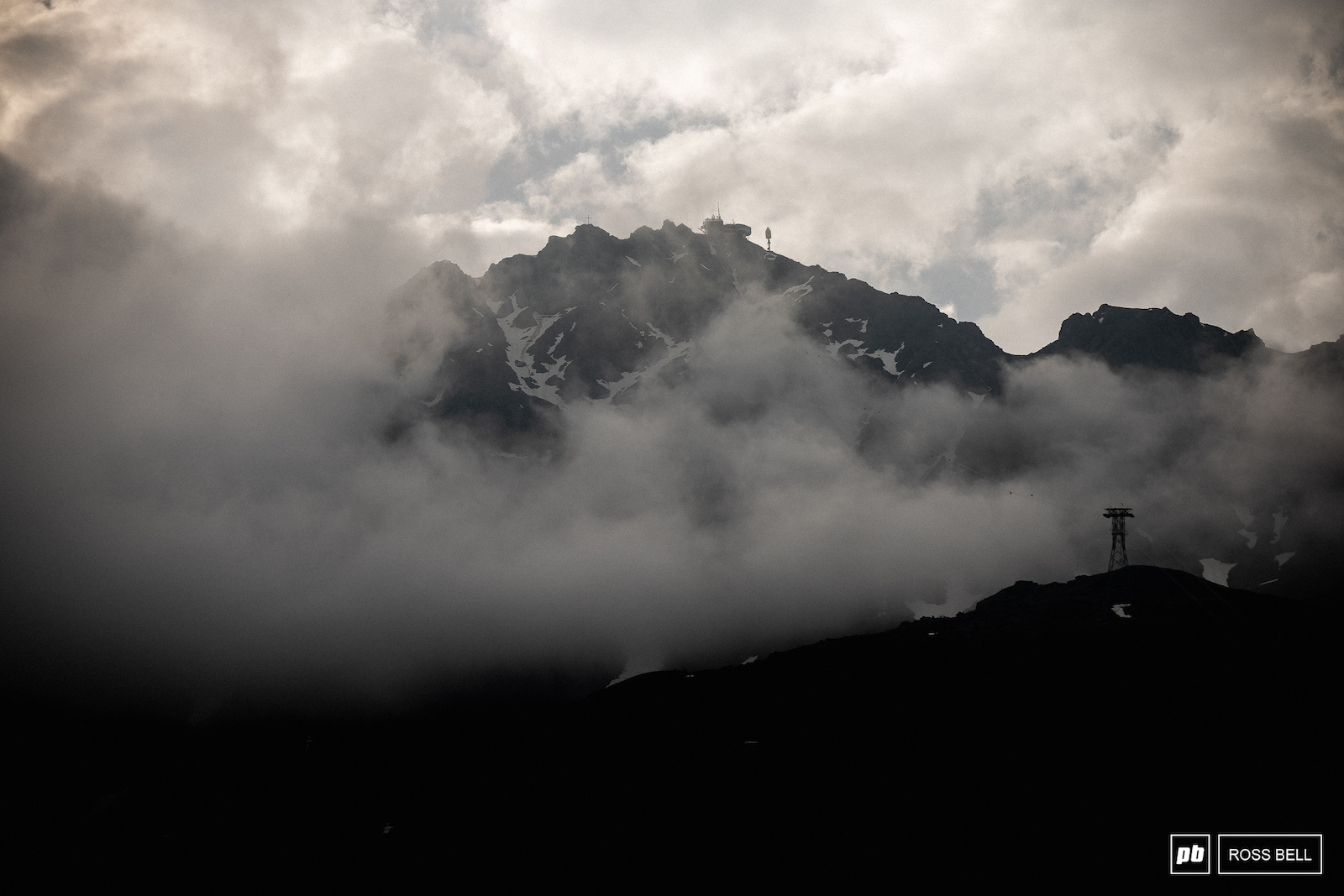 It was a moody start to the day in Lenzerheide.