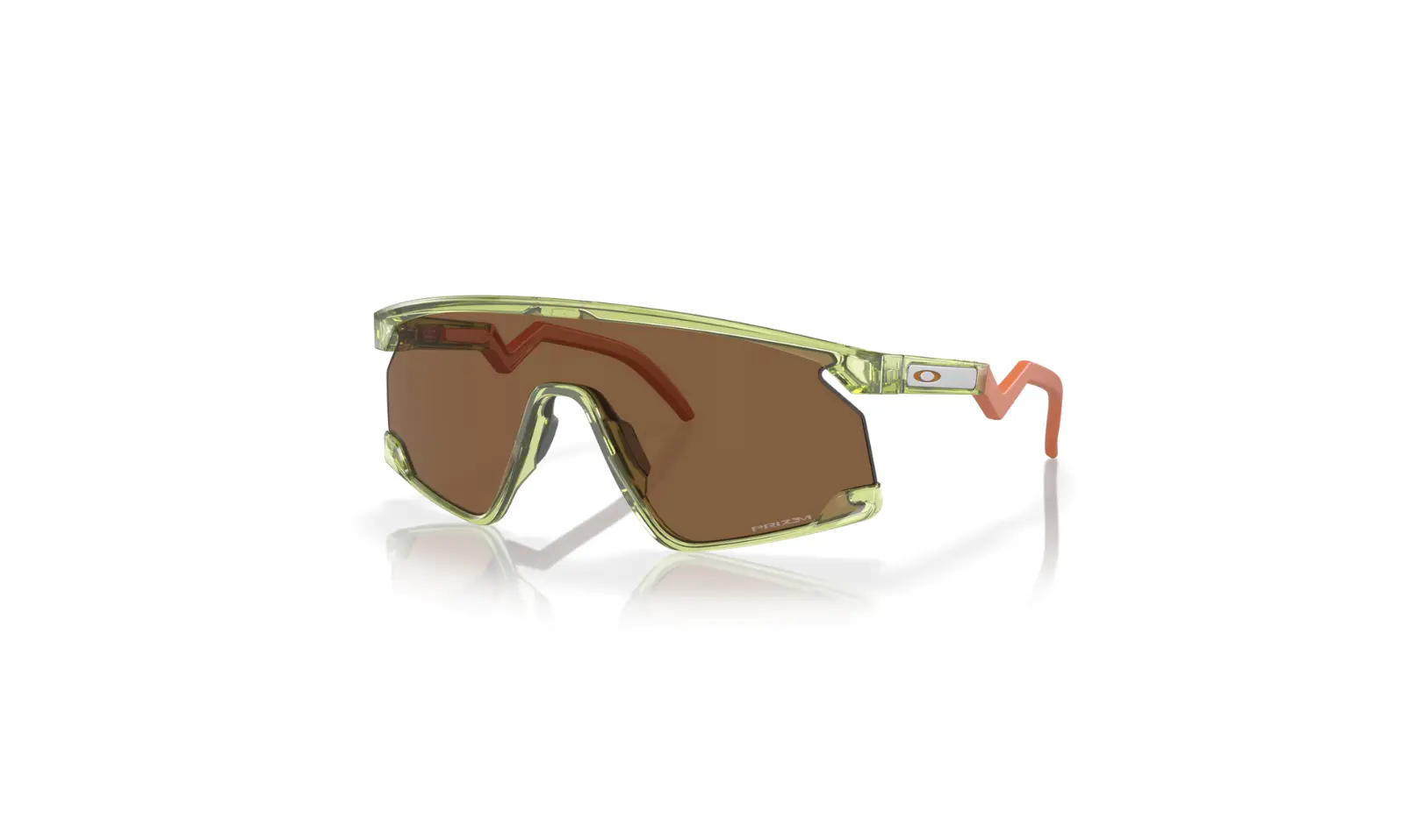 1 ÓCULOS OAKLEY BXTR COALESCE COLLECTION LENTES PRIZM BRONZE, ARMAÇÃO TRANSPARENT FERN OO9280-1139 - Imagem 1